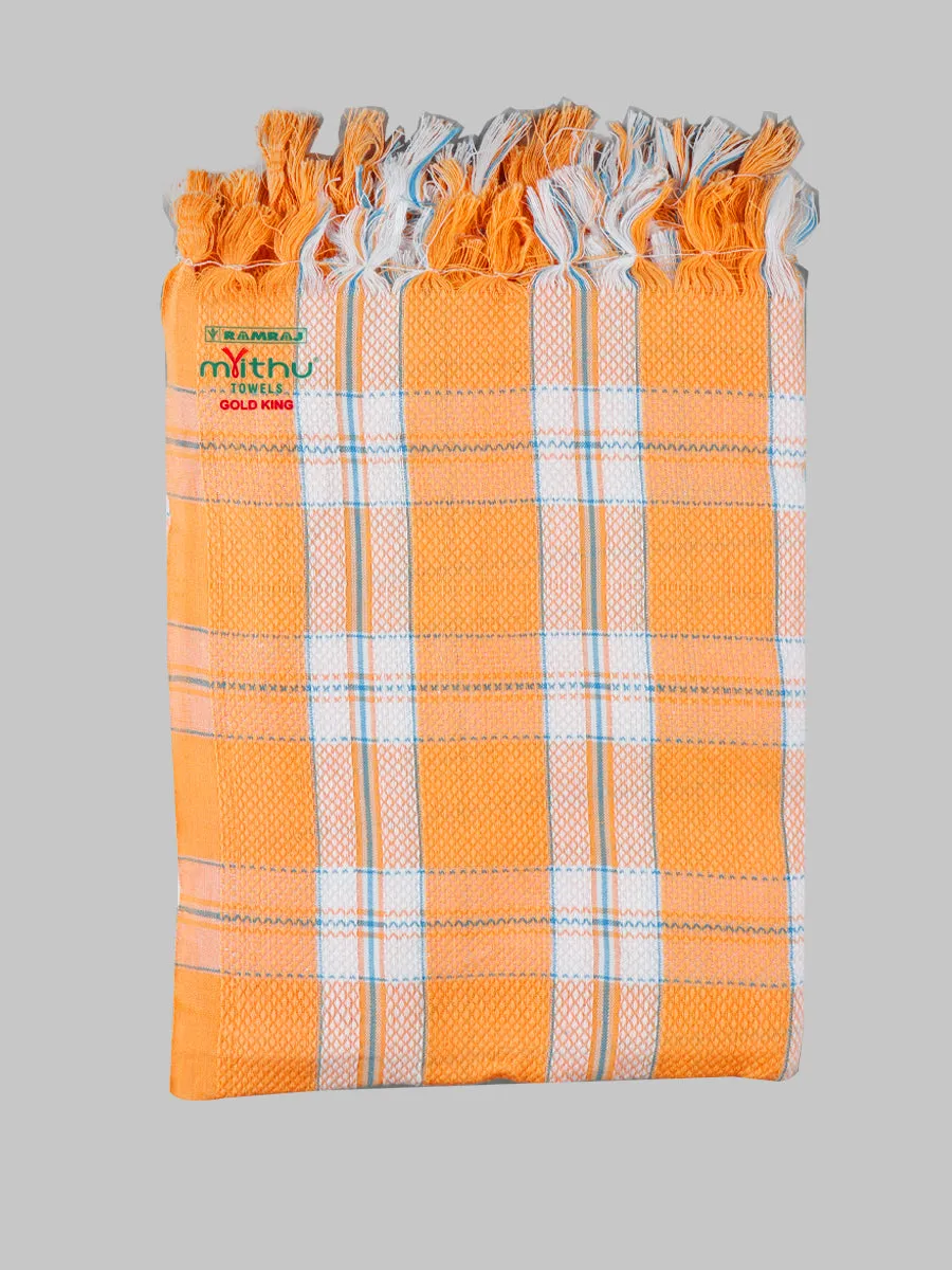 Gold King Cotton Colour Bath Towel (Pack of 2)