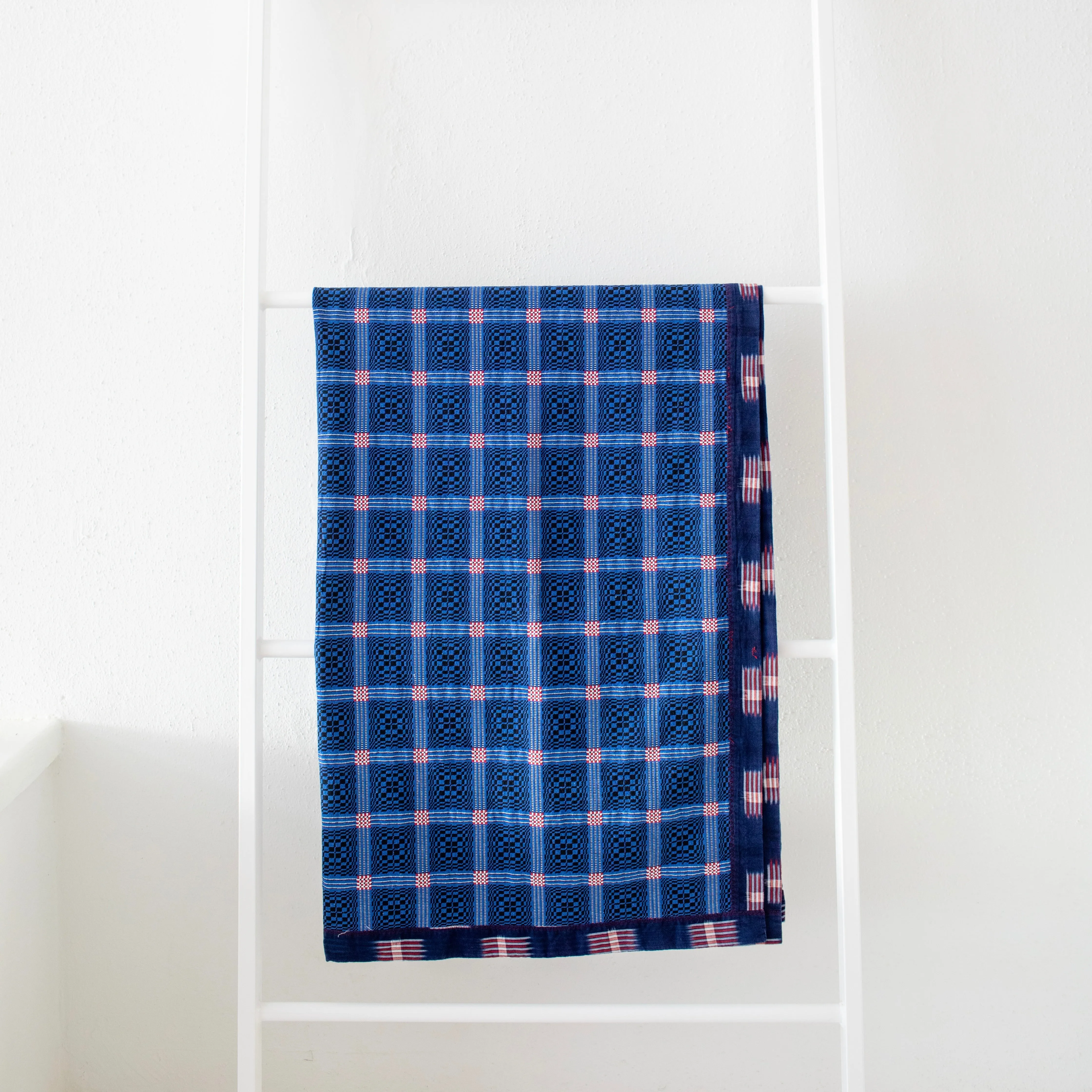 Gregory Parkinson Assamese Blanket : French Indigo Ink