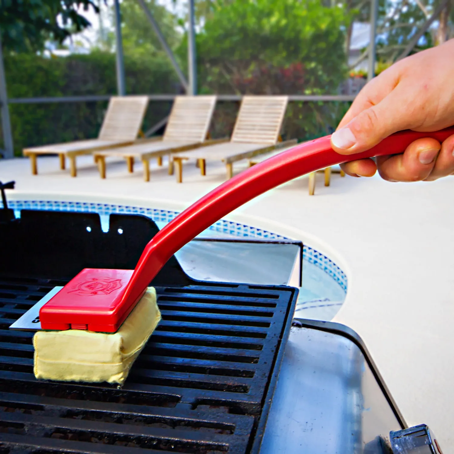 Grill Brush w/ Scraper