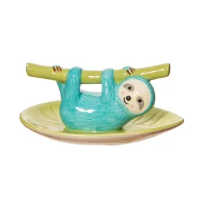 Hanging Sloth Trinket Dish By Sass & Belle