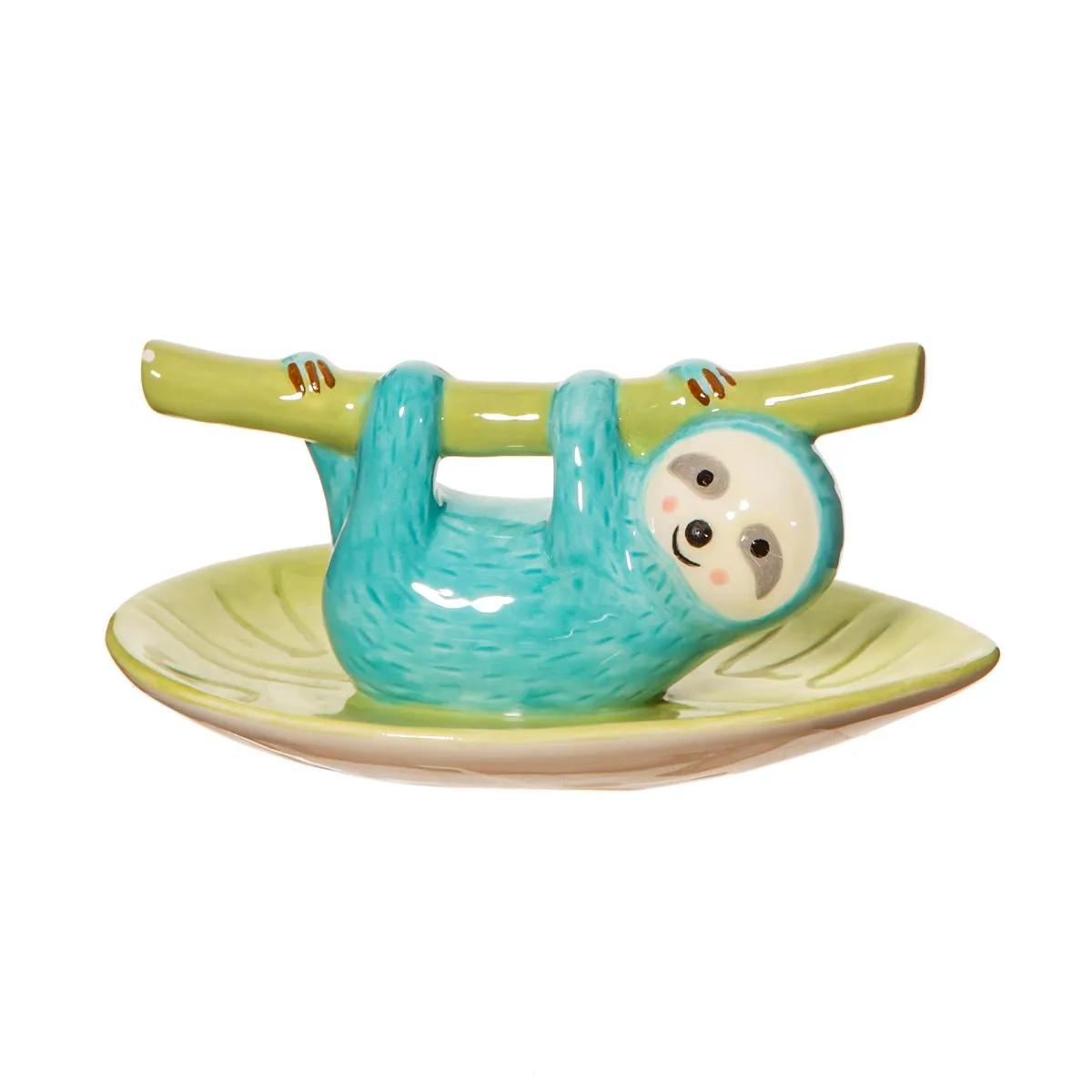 Hanging Sloth Trinket Dish By Sass & Belle