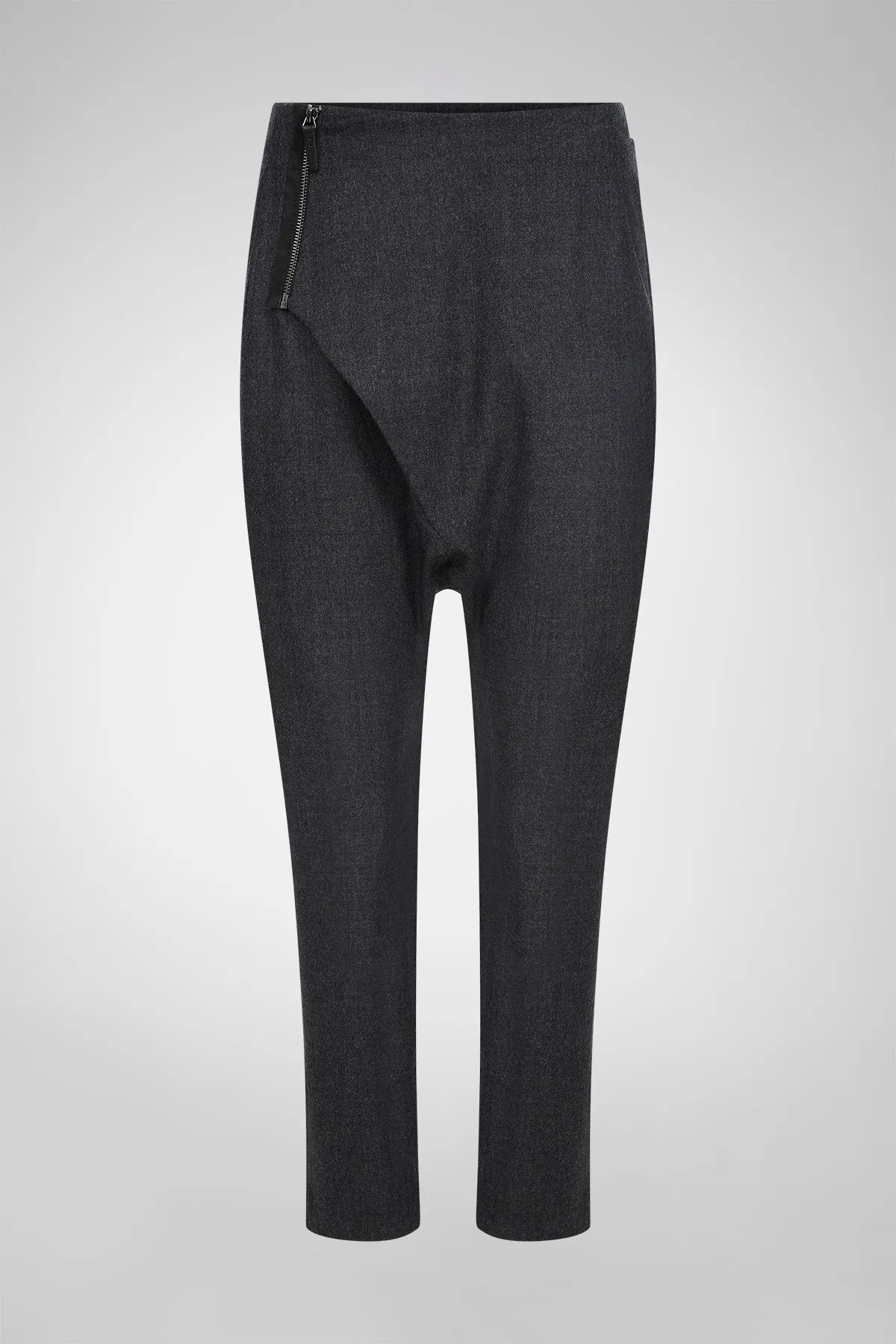 Hilda - Anthracite Wool Pant