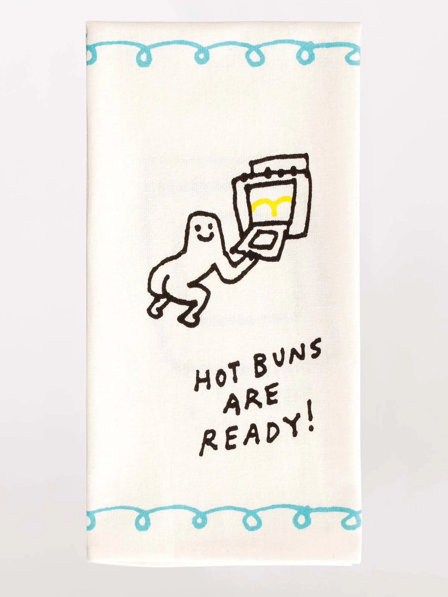 Hot Buns Are Ready Dish Towel