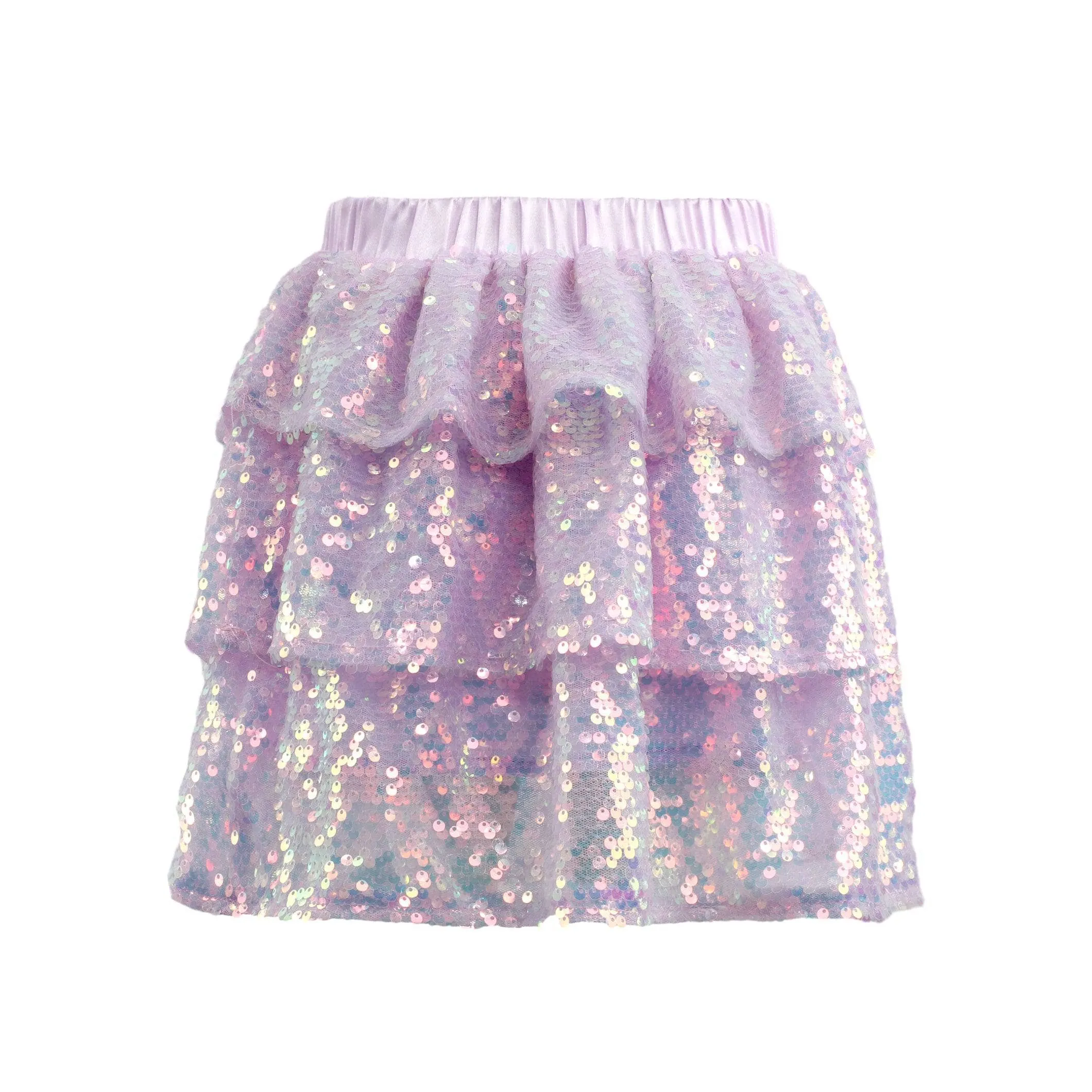 Iridescent Shimmer Sequin Skirt