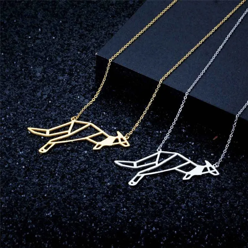 Kangaroo Stainless Steel Necklace