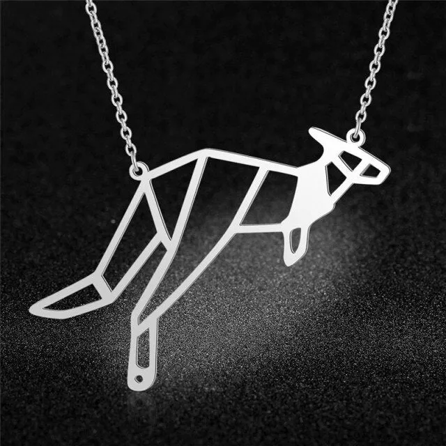 Kangaroo Stainless Steel Necklace