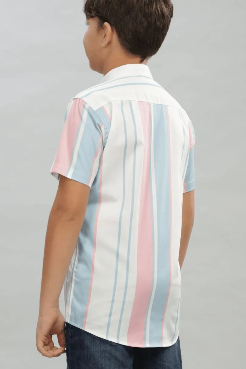 KIDS - Candy Stripes - Half-Stain Proof Shirt