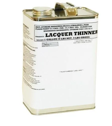 Lacquer Thinner 1 Gallon