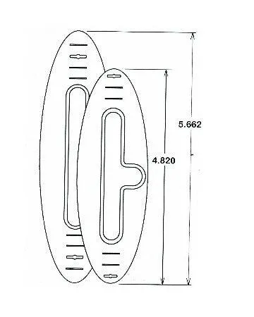 Lokbox Fin Box White 5.662 inch