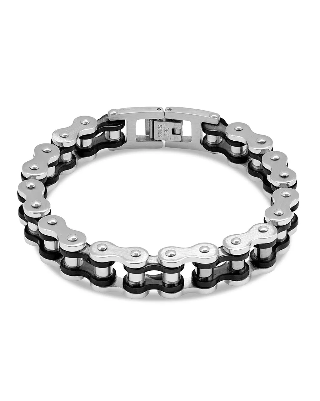 Men's Bolt Chain Watch Band Bracelet