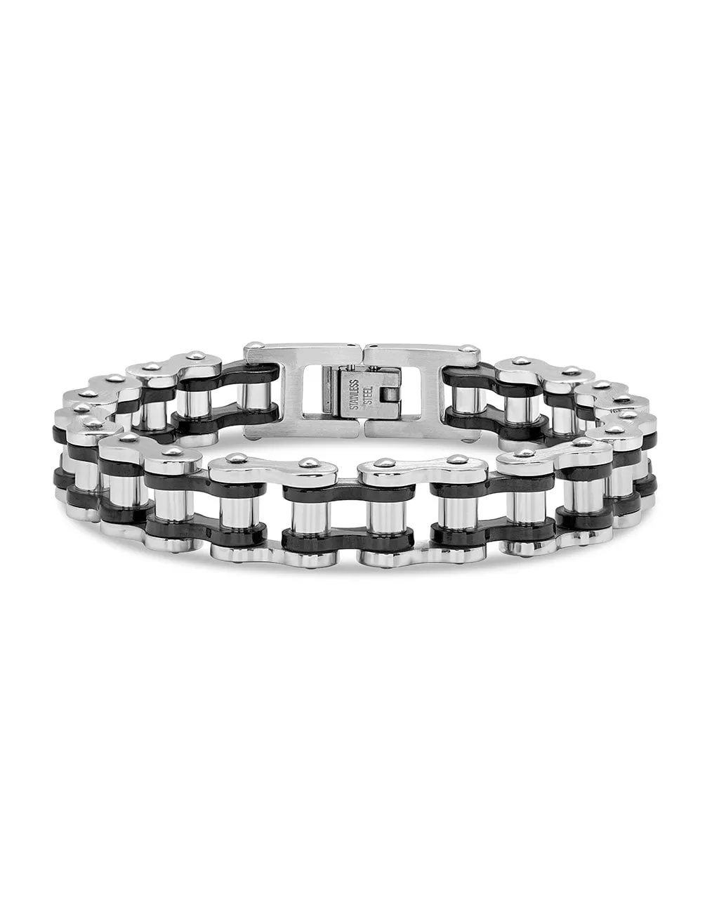 Men's Bolt Chain Watch Band Bracelet