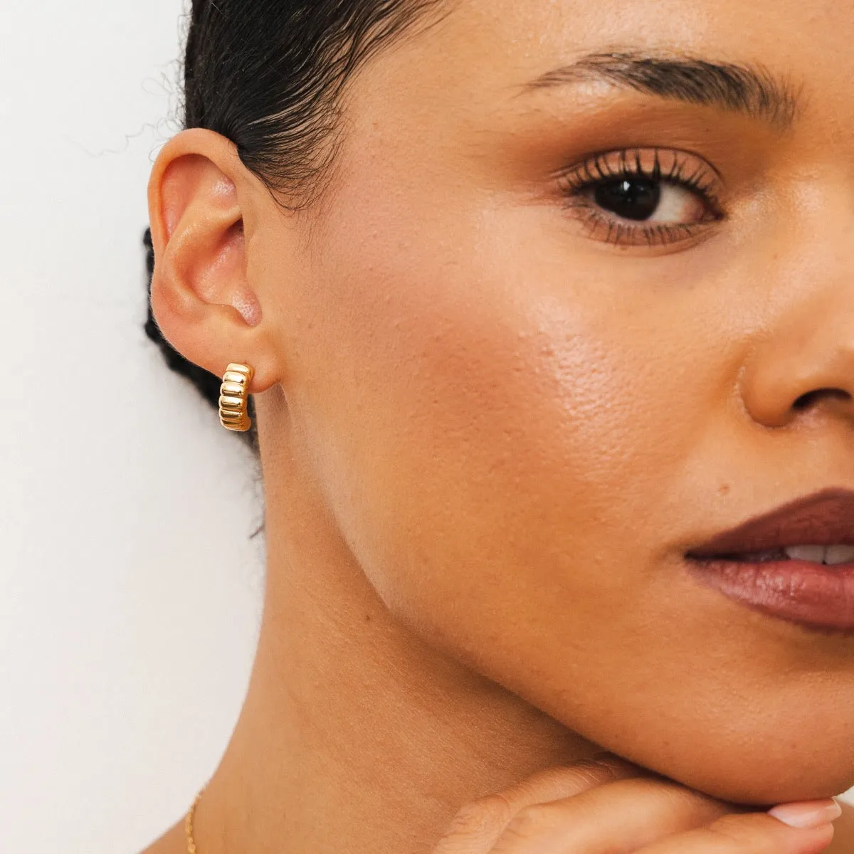 Nala Hoop Earrings - Gold