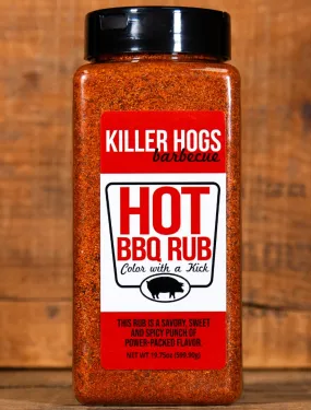 *NEW SIZE* Killer Hogs Hot Rub 28oz Shaker