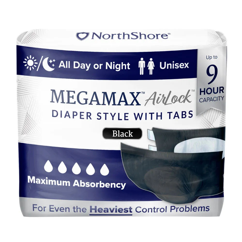 NorthShore MEGAMAX AirLock Adult Diapers