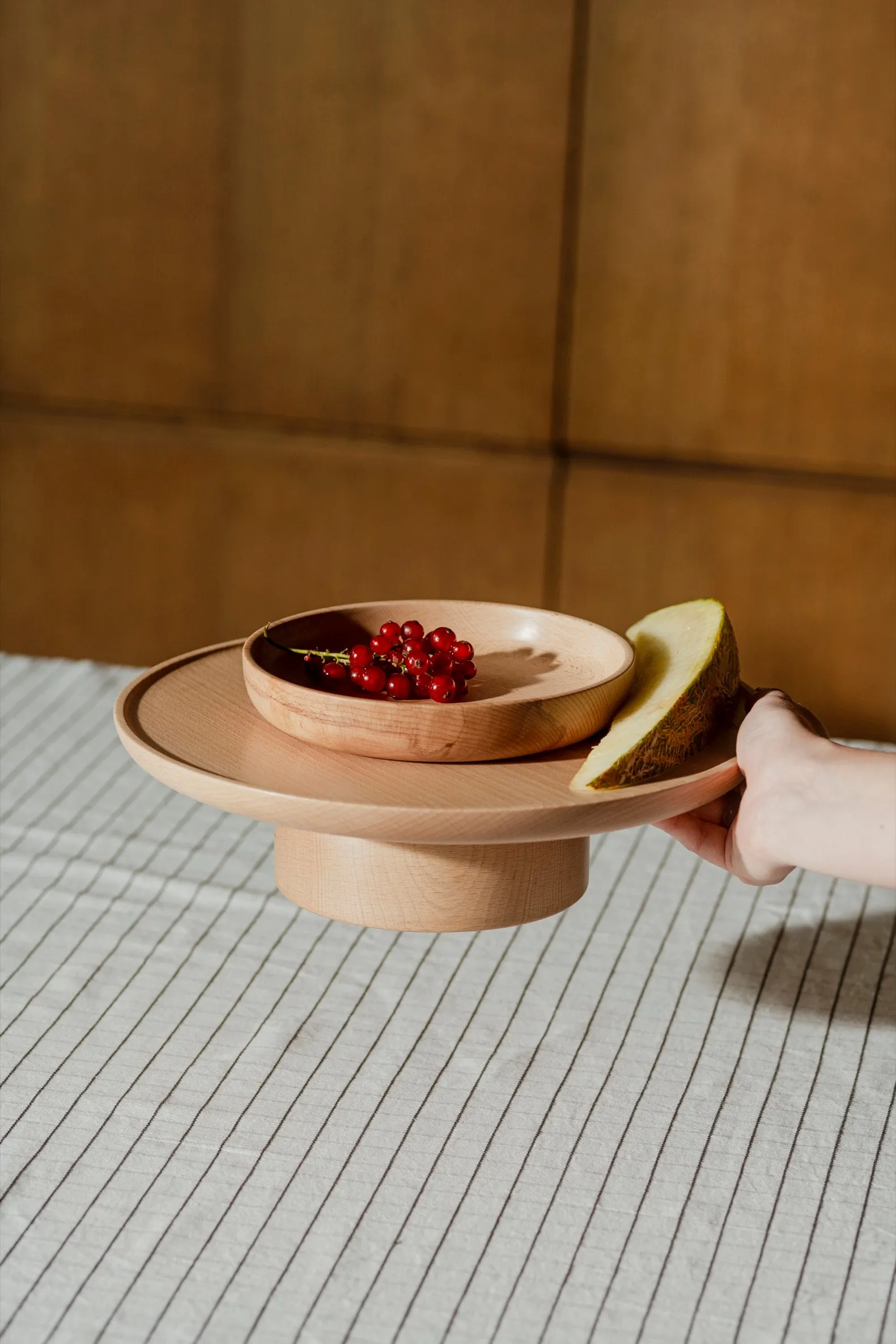 Oul Serving Platter and Bowls