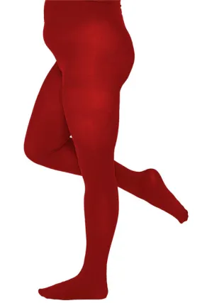 Pamela Mann Hosiery Curvy Super-Stretch 90 Denier Tights in Ruby Red