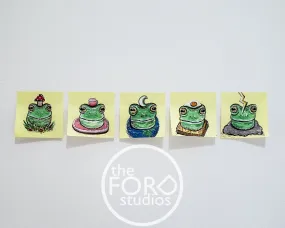 "Frog Series" by Sarah Farmer Blevins