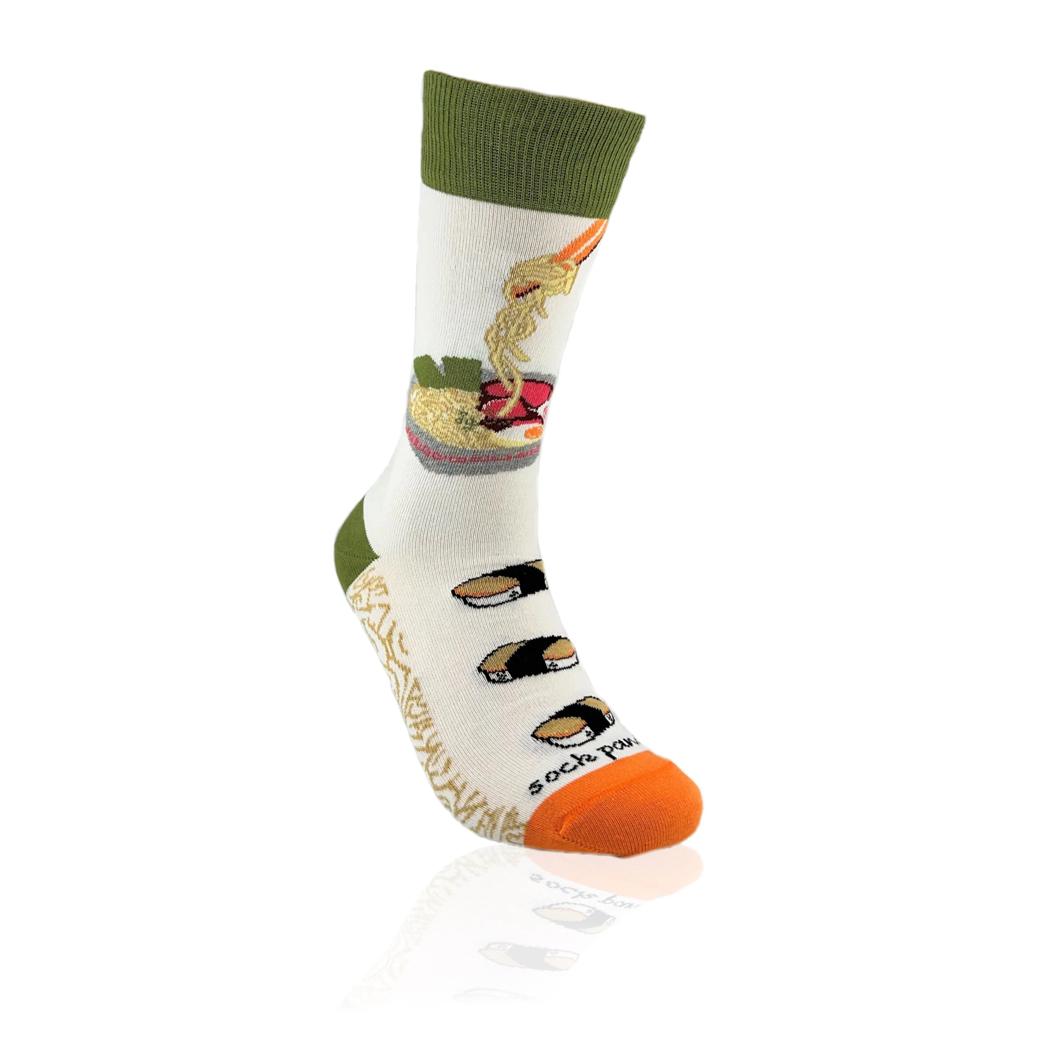 Ramen Socks from the Sock Panda (Adult Medium - Women's Shoe Sizes 5-10)