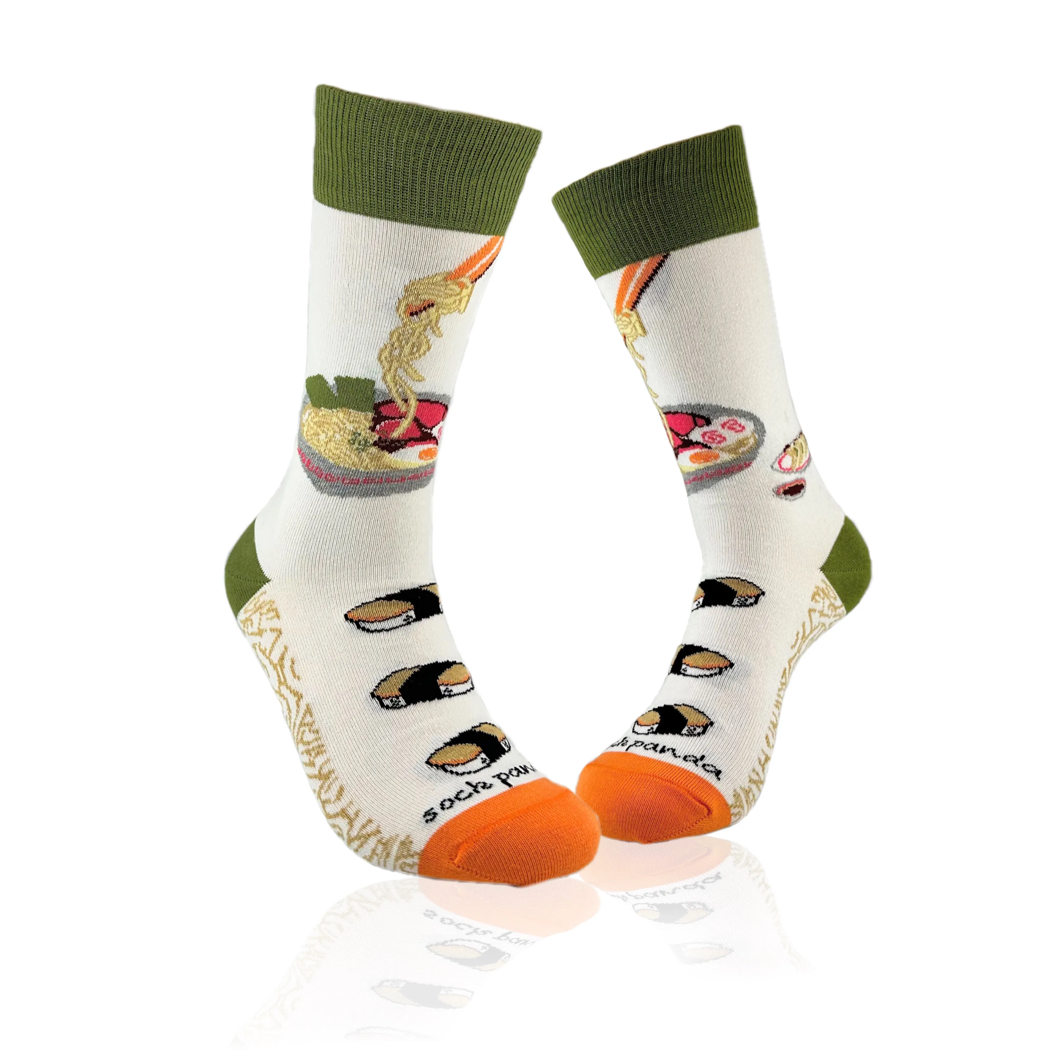 Ramen Socks from the Sock Panda (Adult Medium - Women's Shoe Sizes 5-10)