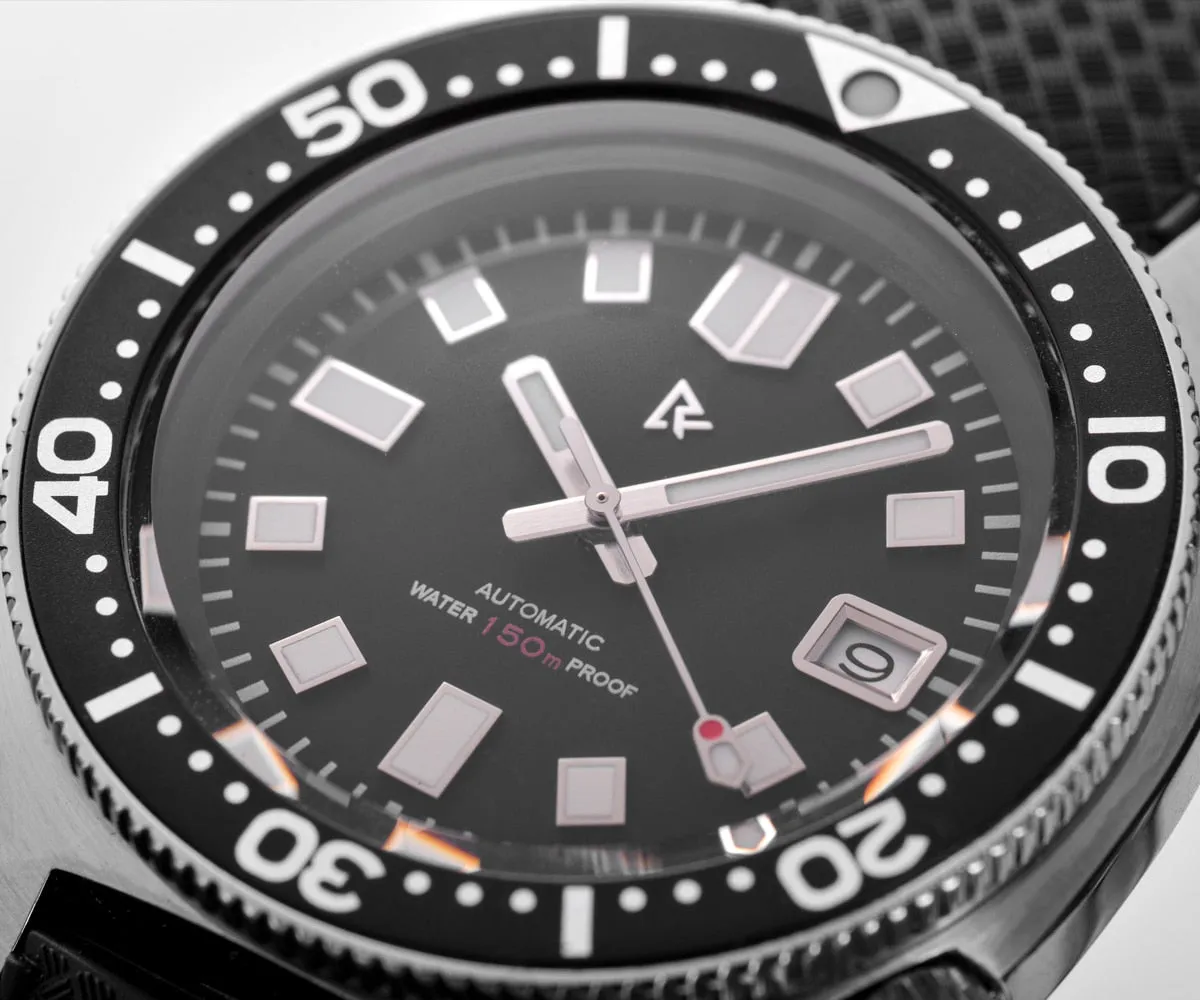 Rdunae Retangula Slim Turtle 6105-8000 Dive Watch