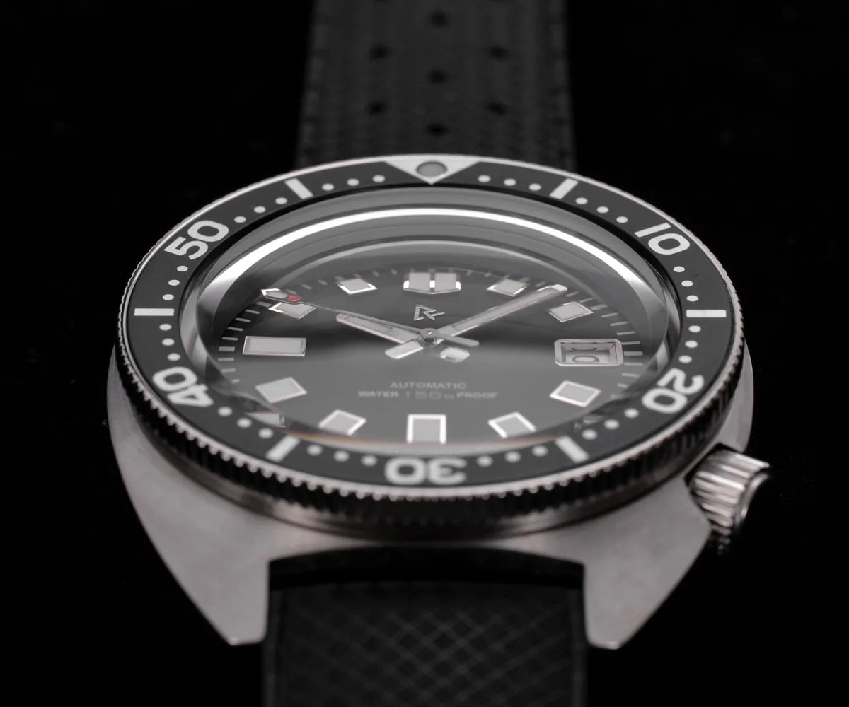 Rdunae Retangula Slim Turtle 6105-8000 Dive Watch