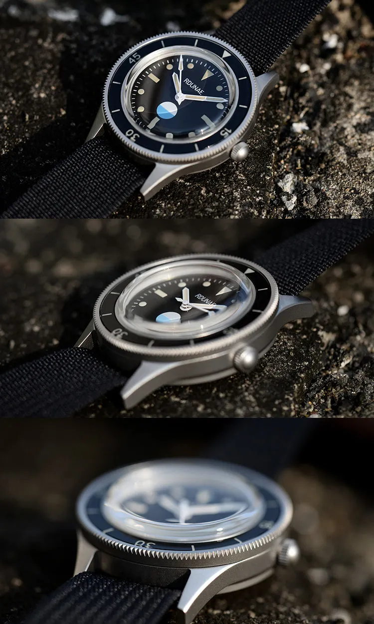 Rdunae Vintage 50-Fathoms Dive Watch