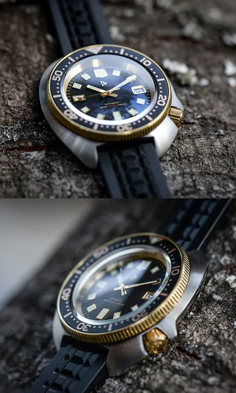 RDUNAE Vintage Turtle 6105-8110 Diver Watch