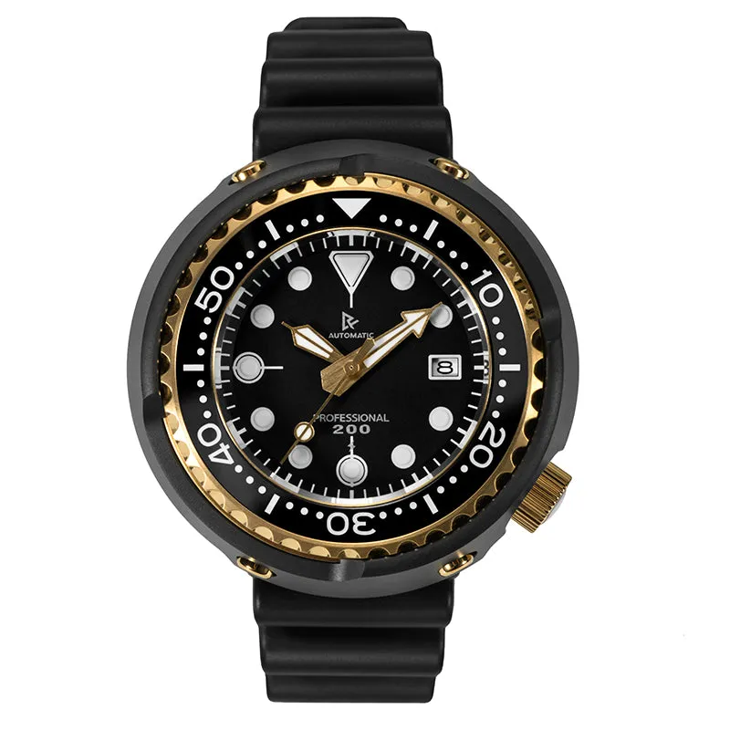 Retangula Rdunae Emperor Tuna Diver Watch