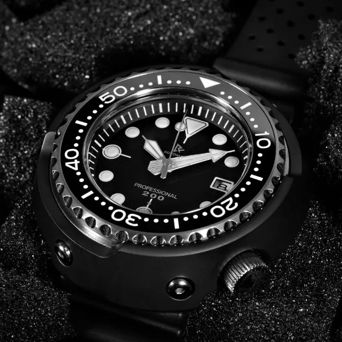 Retangula Rdunae Emperor Tuna Diver Watch