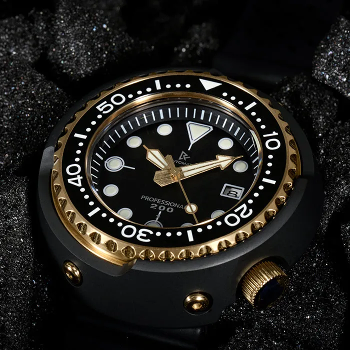 Retangula Rdunae Emperor Tuna Diver Watch