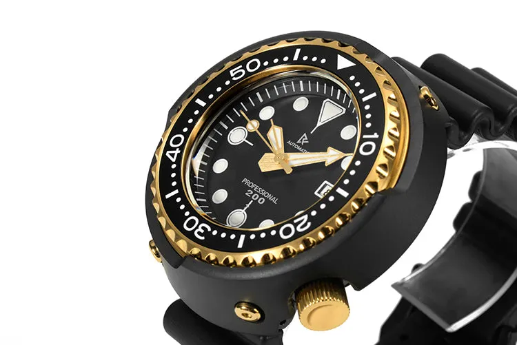 Retangula Rdunae Emperor Tuna Diver Watch