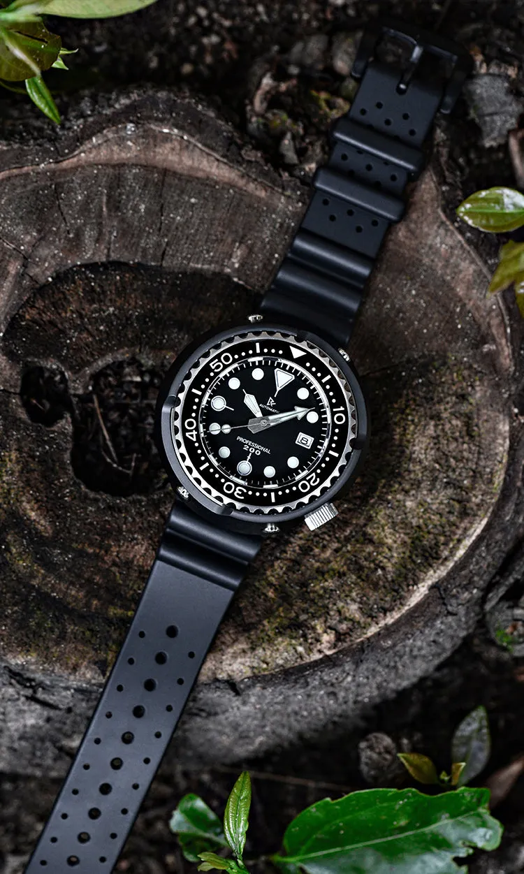 Retangula Rdunae Emperor Tuna Diver Watch