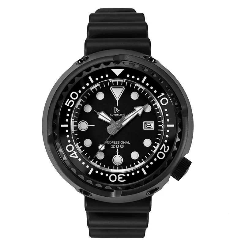 Retangula Rdunae Emperor Tuna Diver Watch