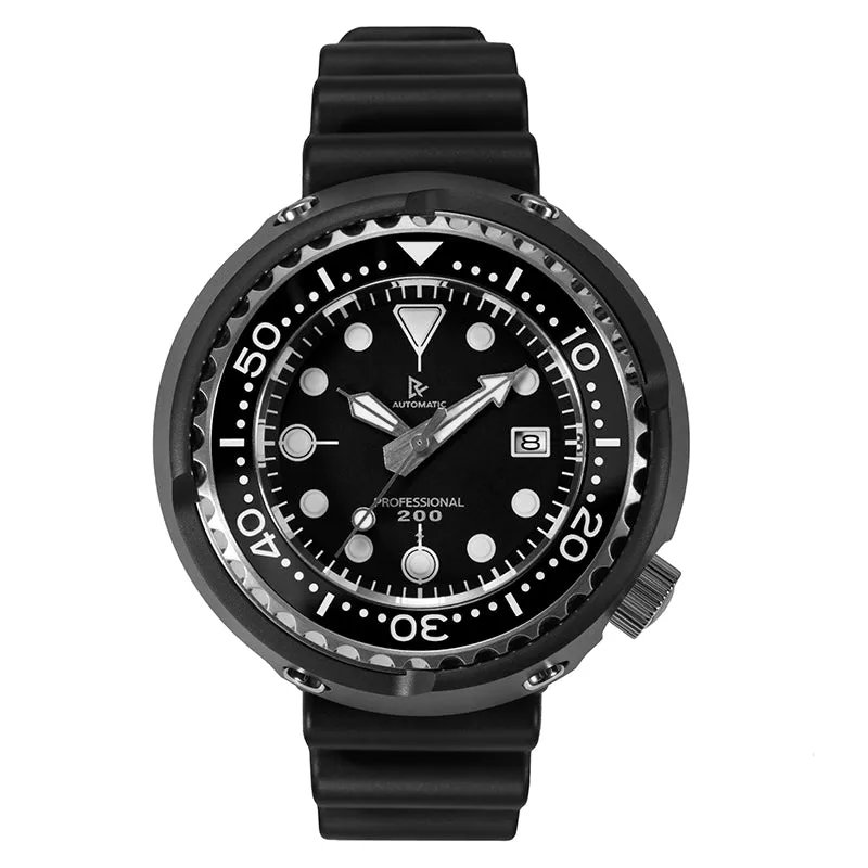 Retangula Rdunae Emperor Tuna Diver Watch