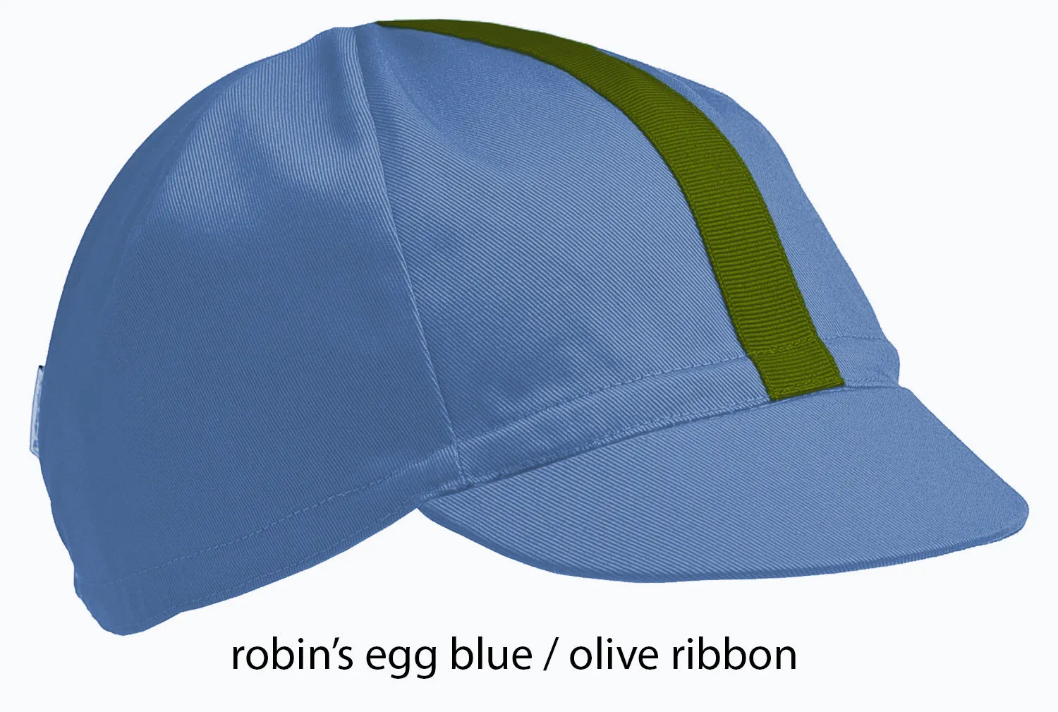 robin's egg blue 4-PANEL cotton CAP