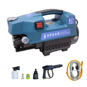 SPEAR SP-CW135 Professional High Performance Induction Motor Pressure Washer for Car, Bike & Home Cleaning Purpose (2200 Watts, 7.5 L/min, 135 Bar, Blue)