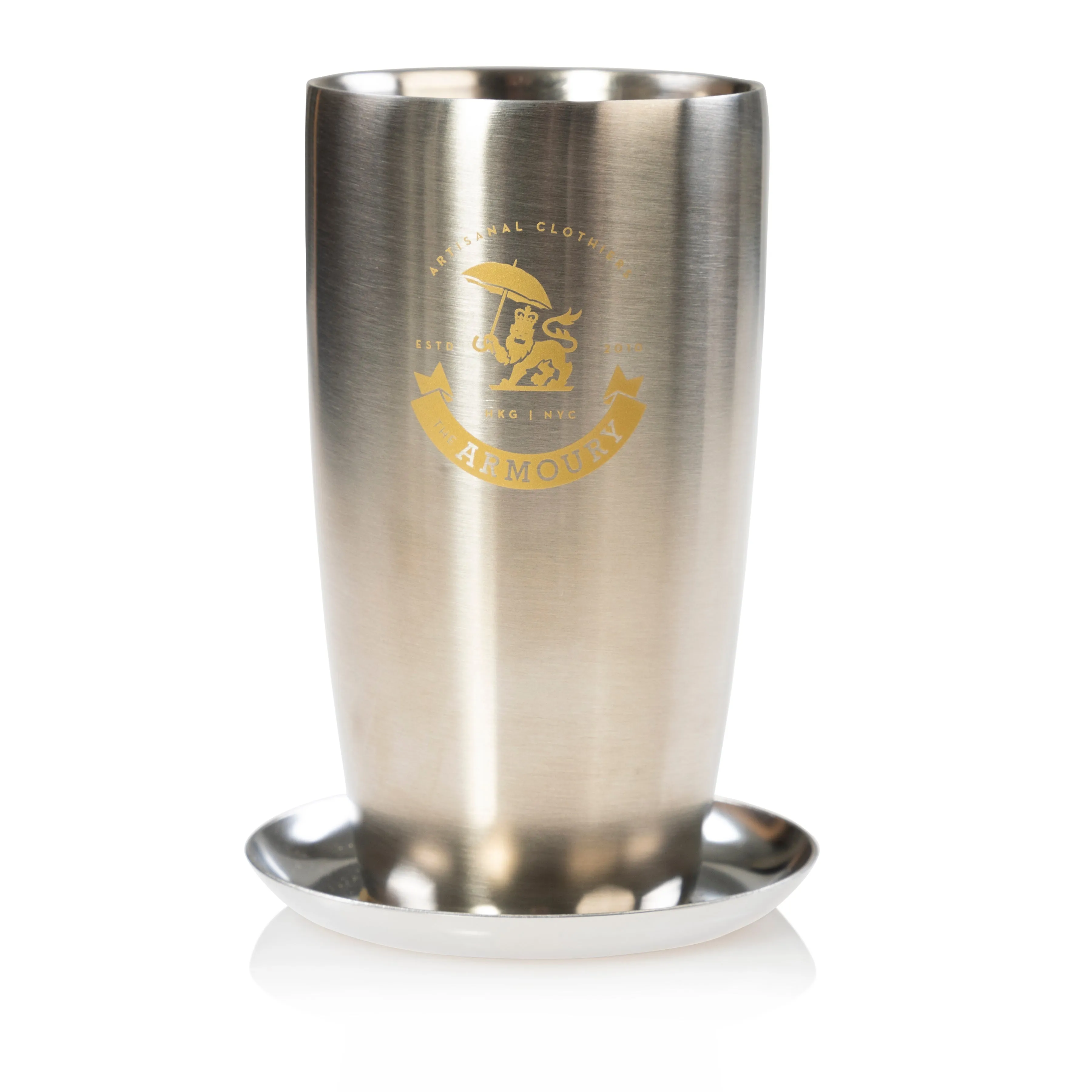 Stainless Steel Tumbler with Tray