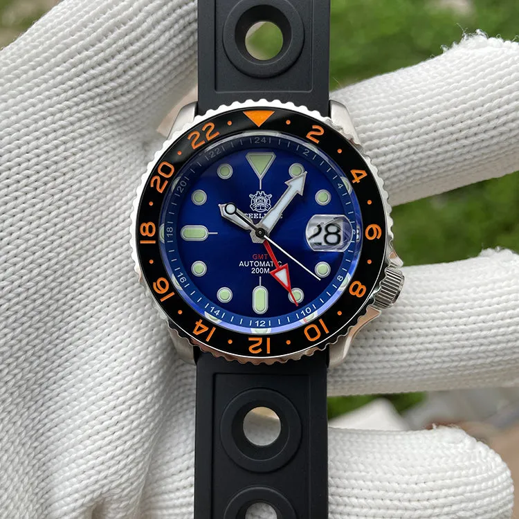 Steeldive SD1994 SKX007 NH34 GMT Watch