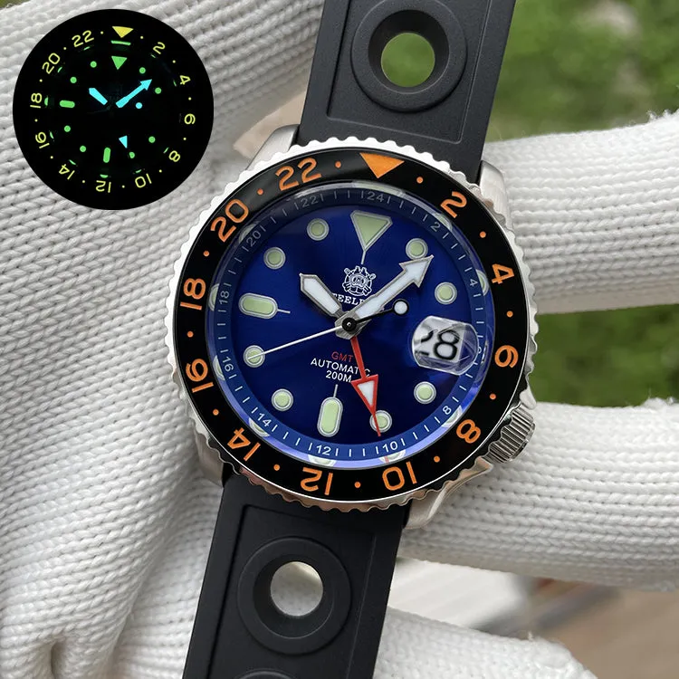 Steeldive SD1994 SKX007 NH34 GMT Watch