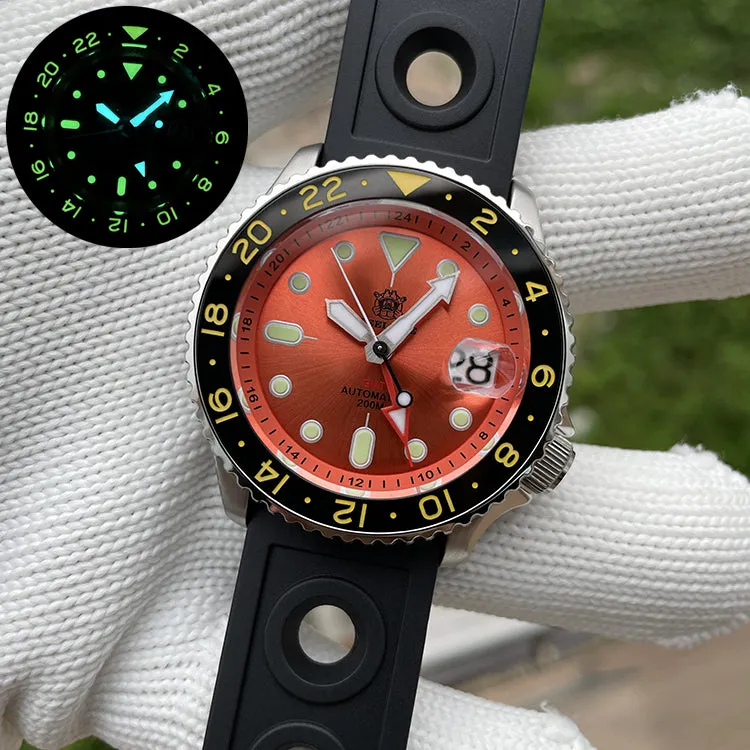 Steeldive SD1994 SKX007 NH34 GMT Watch