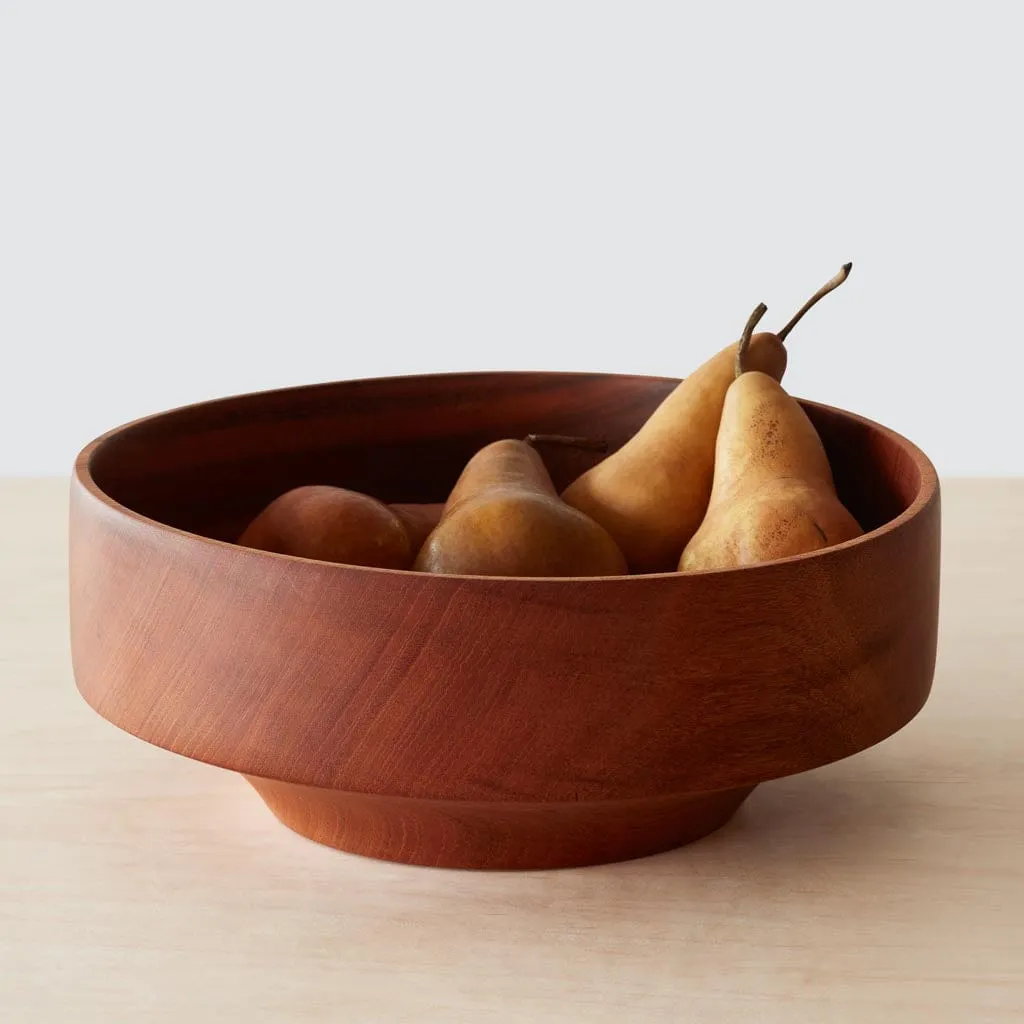 Tikal Wood Serving Bowl