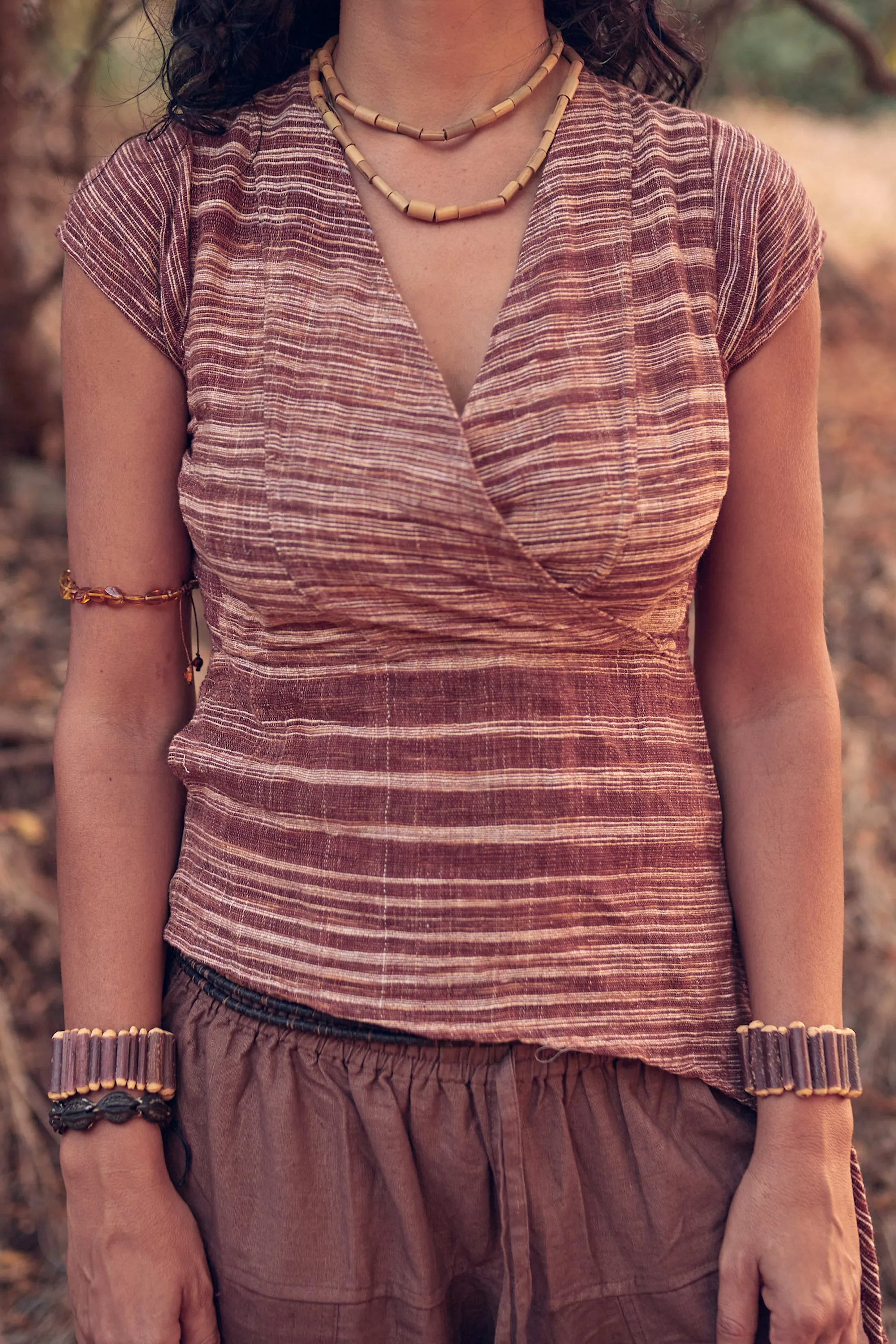 Tribal Top ⫸ Handwoven Khadi Cotton