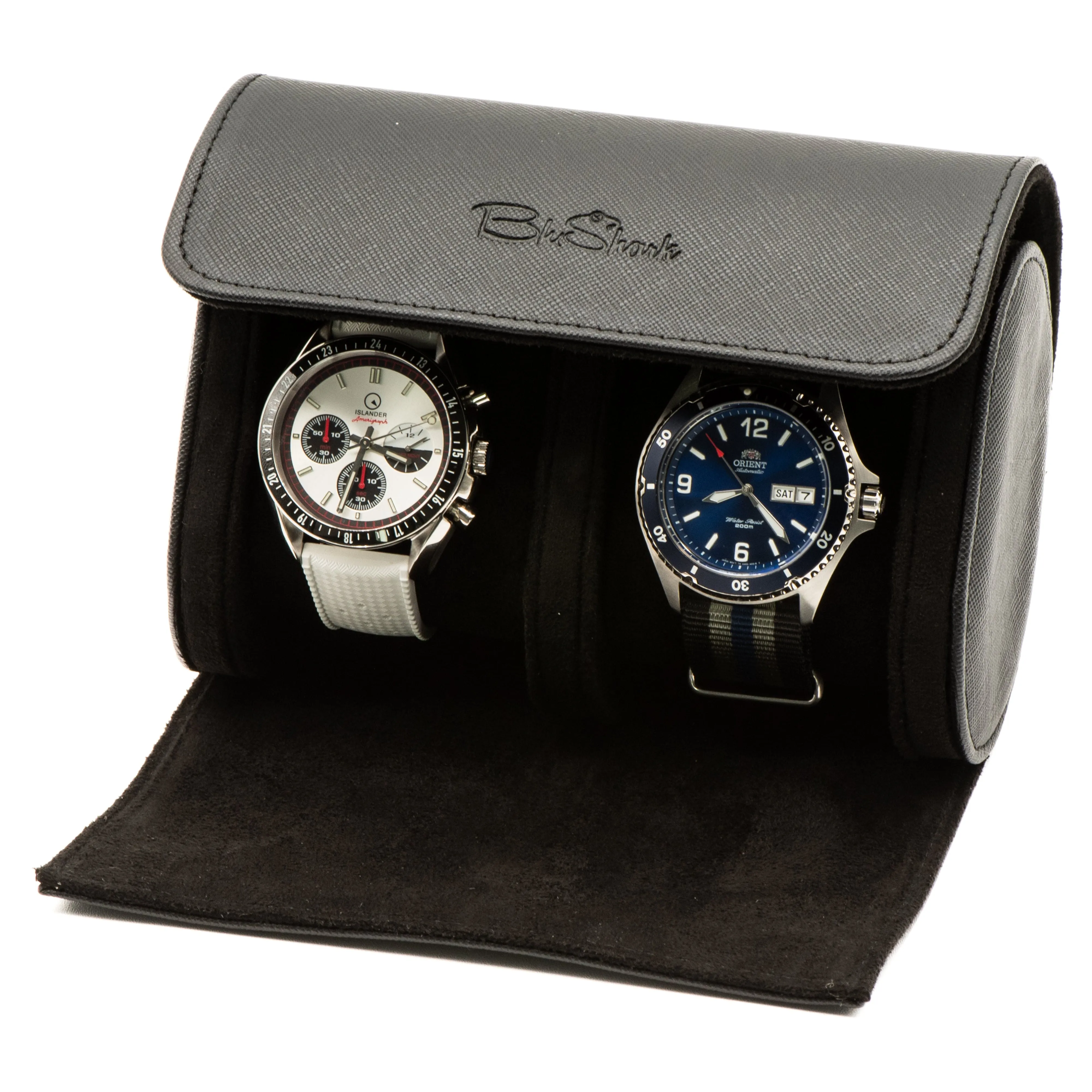 Watch Roll Travel Case - Double