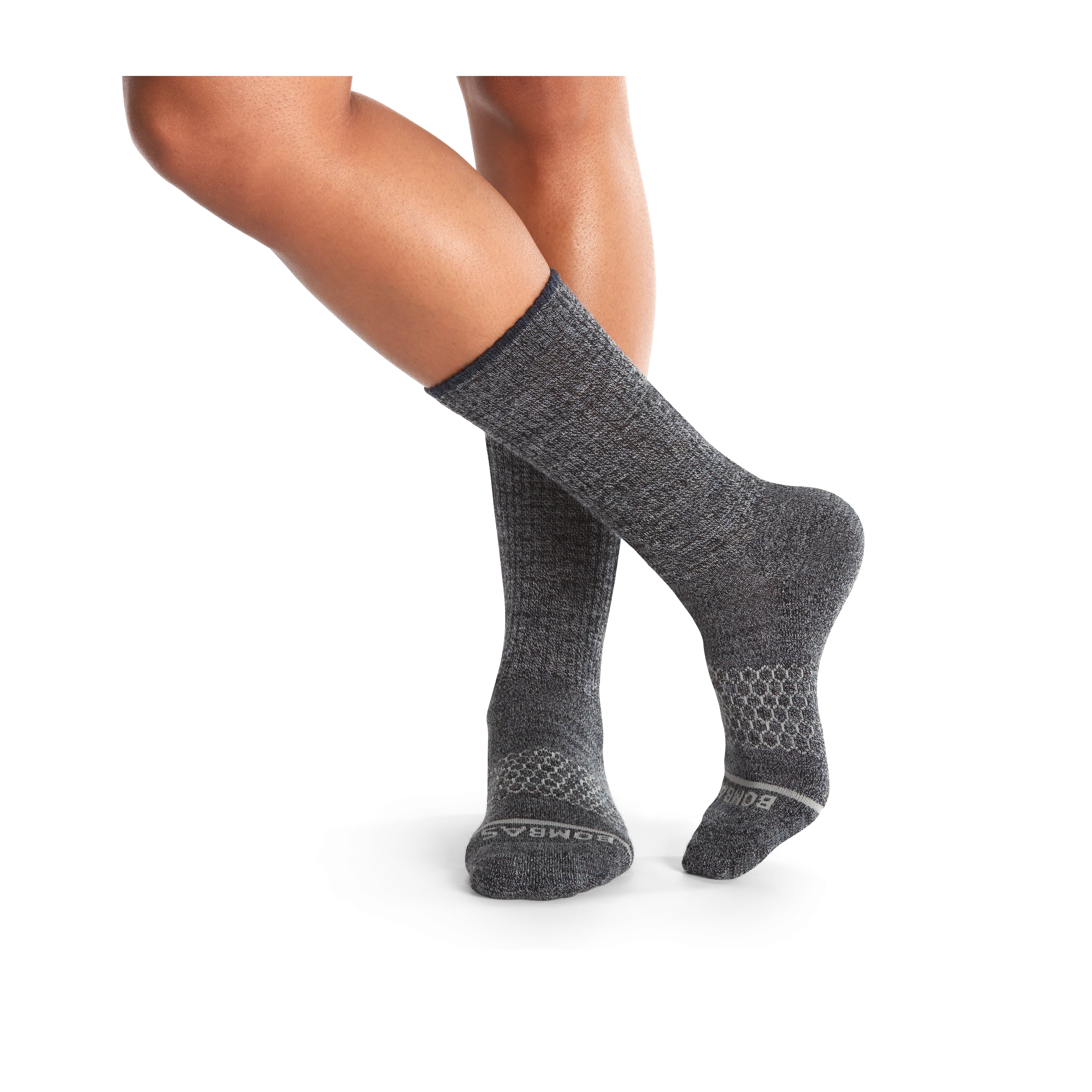 Women's Merino Wool Blend Calf Sock 4-Pack