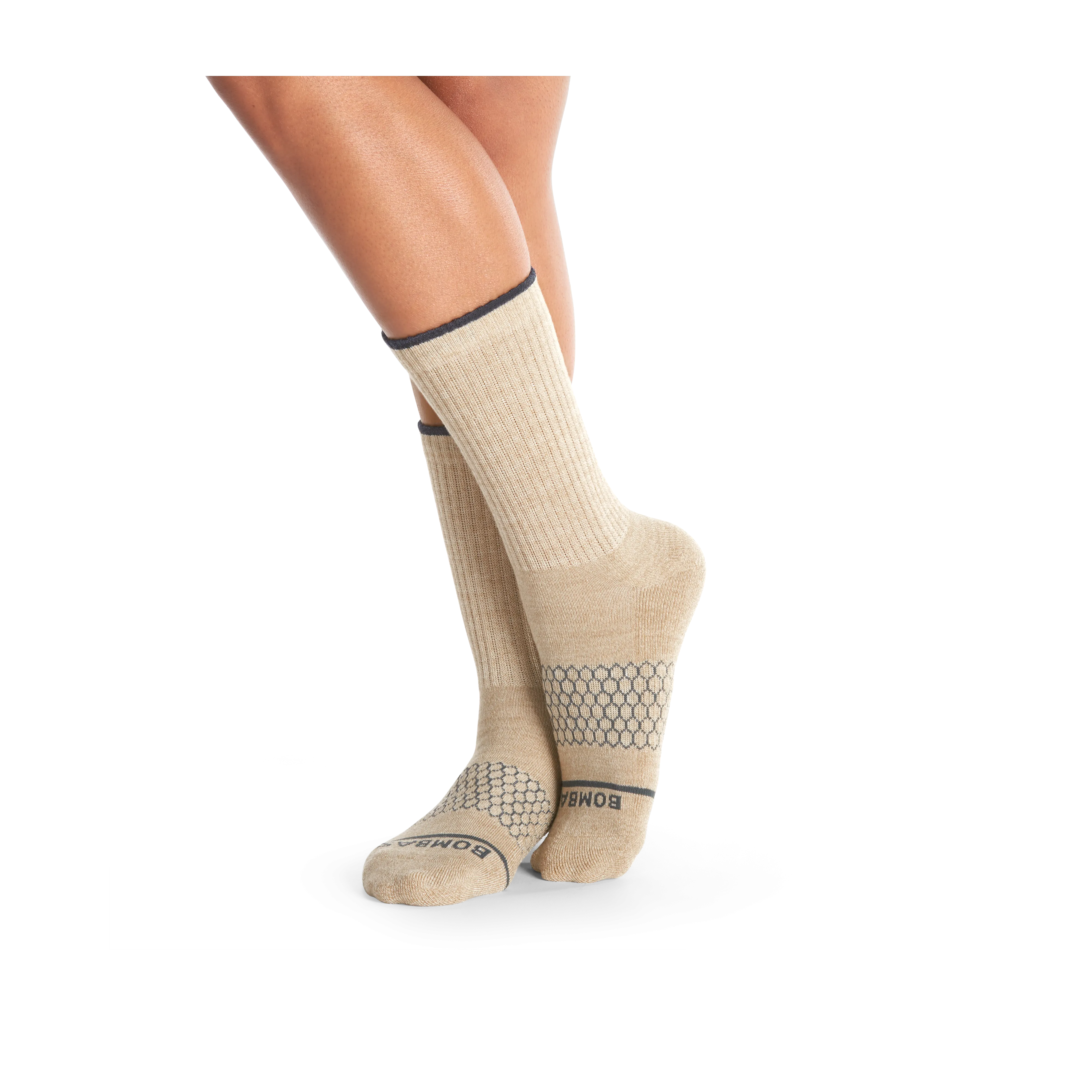 Women's Merino Wool Blend Calf Sock 4-Pack