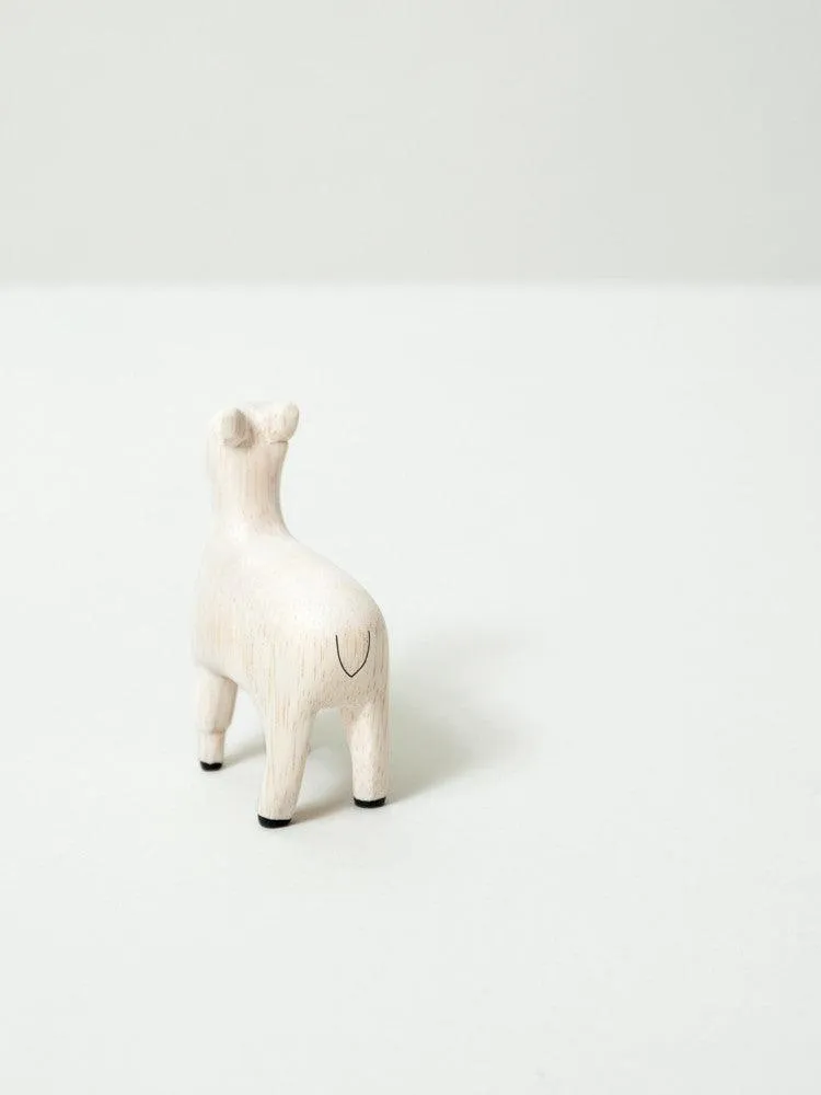 Wooden Animal - Alpaca