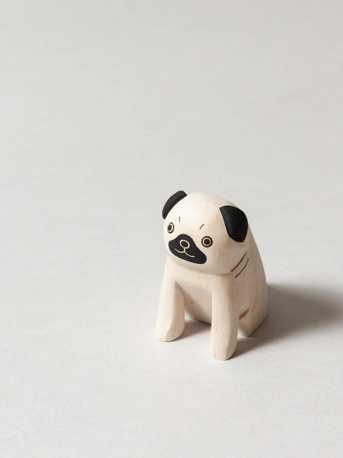 Wooden Animal - Pug