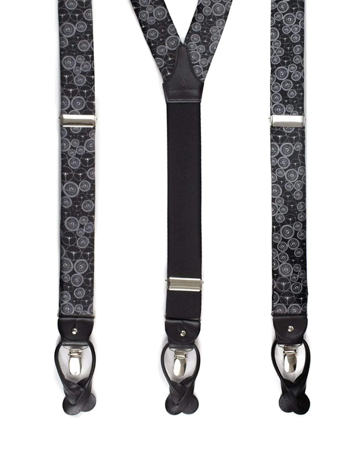 WORLD BEATER - Silk Braces - Black